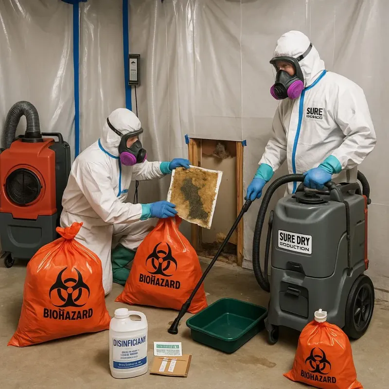 Contaminated Water Handling Protocols process in Terry, MS